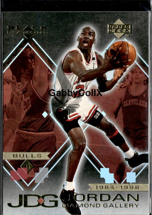 1999-00 Upper Deck Black Diamond #DG1 Michael Jordan Jordan Diamond Gallery #ipb6