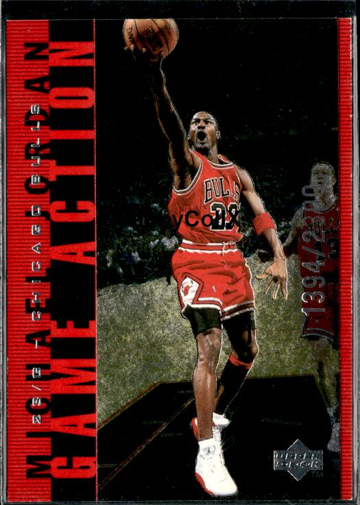 1998 Upper Deck MJ #G29 Game Action Red #/2300 #isdt