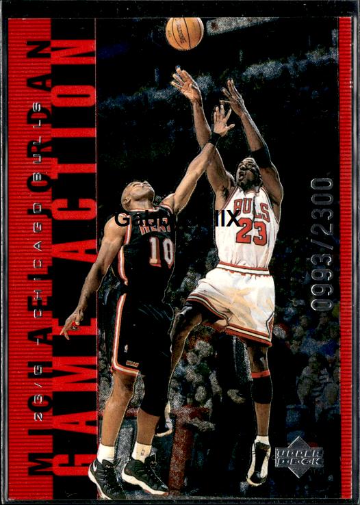 1998 Upper Deck MJ #G3 Game Action Red #/2300 #isdv