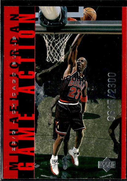 1998 Upper Deck MJ #G7 Game Action Red #/2300 #isdz