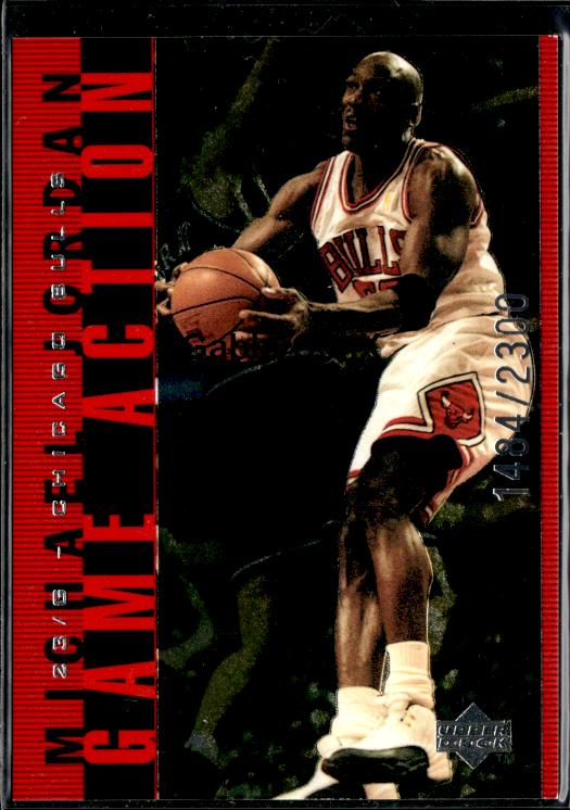 1998 Upper Deck MJ #G11 Game Action Red #/2300 #ise2