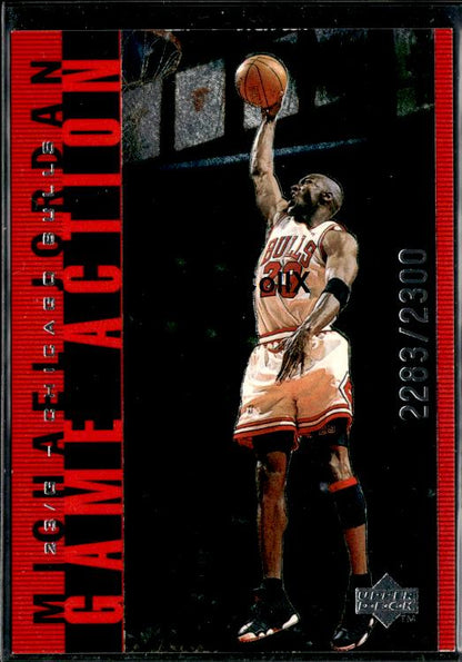 1998 Upper Deck MJ #G22 Game Action Red #/2300 #ise6
