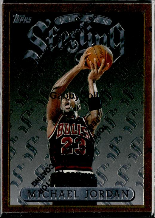 1996-97 Finest #50 Michael Jordan #isf7