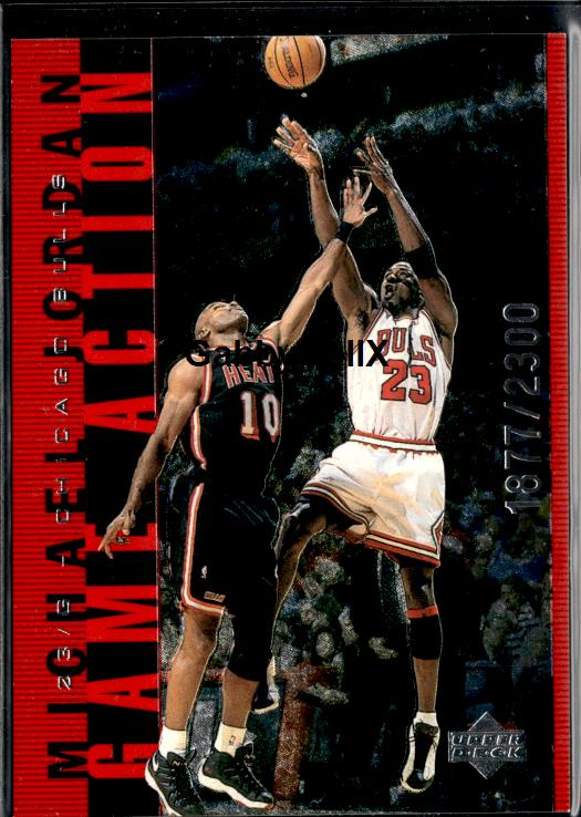 1998 Upper Deck MJ #G3 Game Action Red #/2300 #isfz