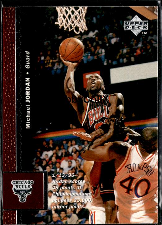 1996-97 Upper Deck #16 Michael Jordan #isg2