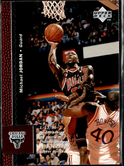 1996-97 Upper Deck #16 Michael Jordan #isg5