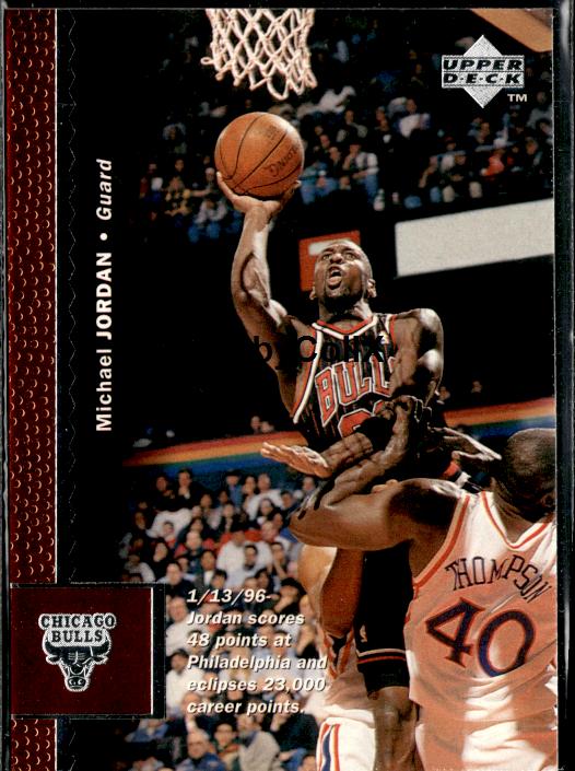 1996-97 Upper Deck #16 Michael Jordan #isg8