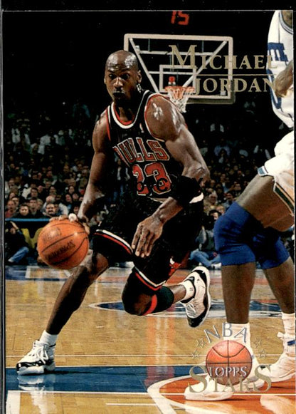 1996-97 Topps Stars #124 Michael Jordan #ish7