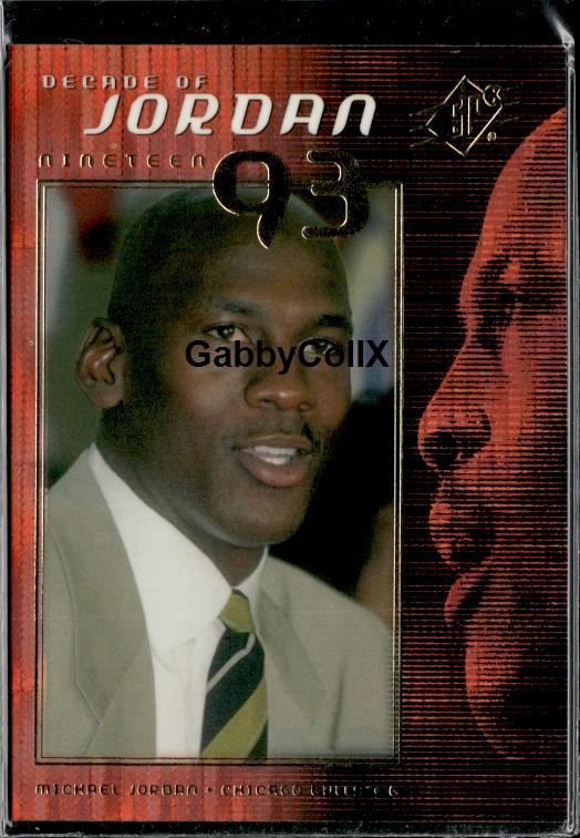 1999-00 SPx #J5 Michael Jordan Decade of Jordan #isjf