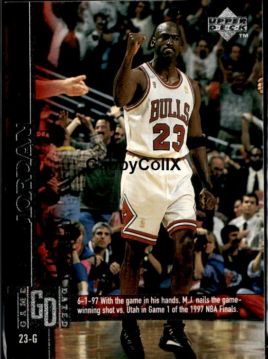 1997-98 Upper Deck #18 Michael Jordan Game Dated Memorable Moments #iske