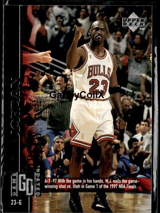 1997-98 Upper Deck #18 Michael Jordan Game Dated Memorable Moments #iskg