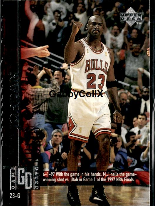 1997-98 Upper Deck #18 Michael Jordan Game Dated Memorable Moments #iskh