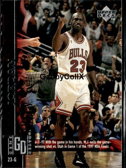 1997-98 Upper Deck #18 Michael Jordan Game Dated Memorable Moments #iskh
