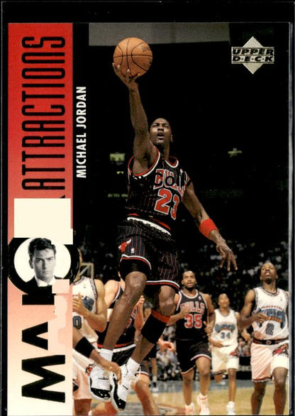1995-96 Upper Deck #339 Michael Jordan / Charlie Sheen MA #istl