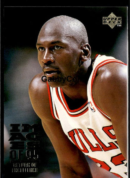 1995-96 Upper Deck Michael Jordan #335 Images Of 95 #istp
