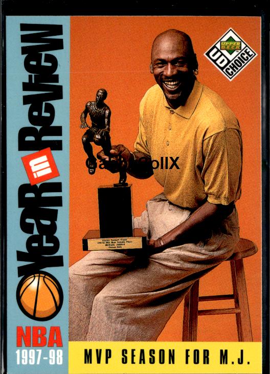 1998-99 UD Choice #196 Michael Jordan #iswp