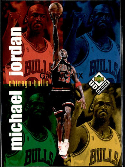 1998-99 UD Choice #199 Michael Jordan #iswt
