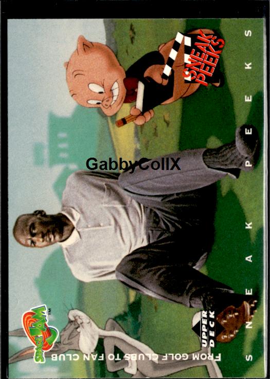 1996 Upper Deck Space Jam #52 Michael Jordan #iubr
