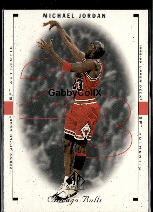 1998-99 SP Authentic #9 Michael Jordan #ium3