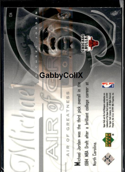 1999-00 Upper Deck #134 Michael Jordan #iunc - Back