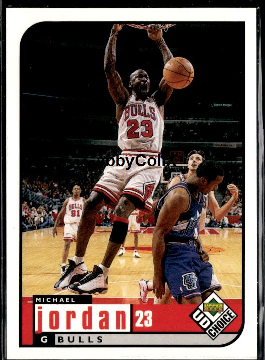 1998-99 UD Choice #23 Michael Jordan #iv5j