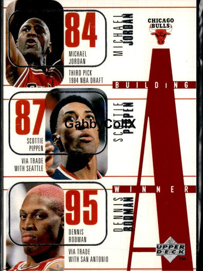 1996-97 Upper Deck #139 Jordan/Pippen/Rodman/ #iv5u