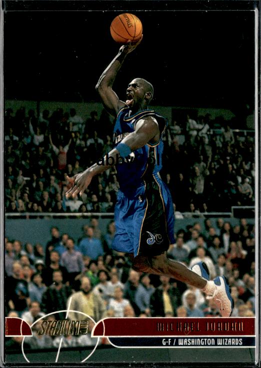 2001-02 Stadium Club #134 Michael Jordan #ivau
