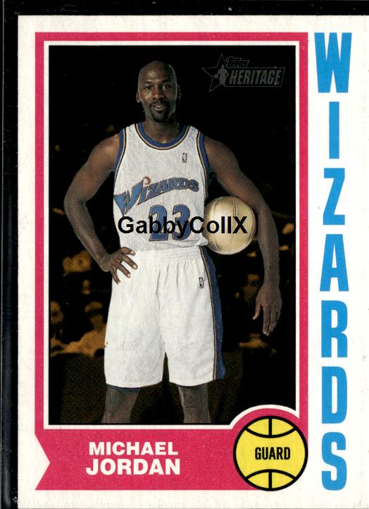 2001-02 Topps Heritage #264 Michael Jordan #ivav