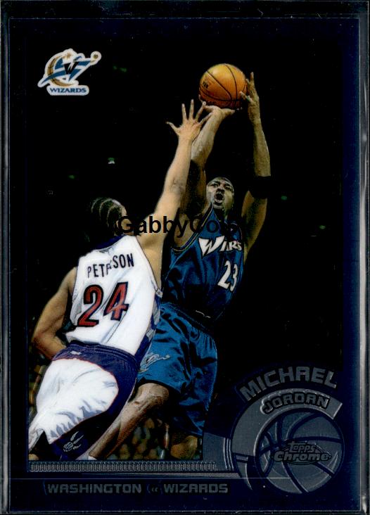 2002-03 Topps Chrome #10 Michael Jordan #ivaw