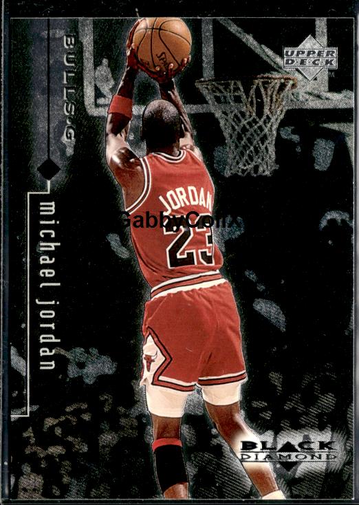 1998-99 Upper Deck Black Diamond #7 Michael Jordan #ivb9