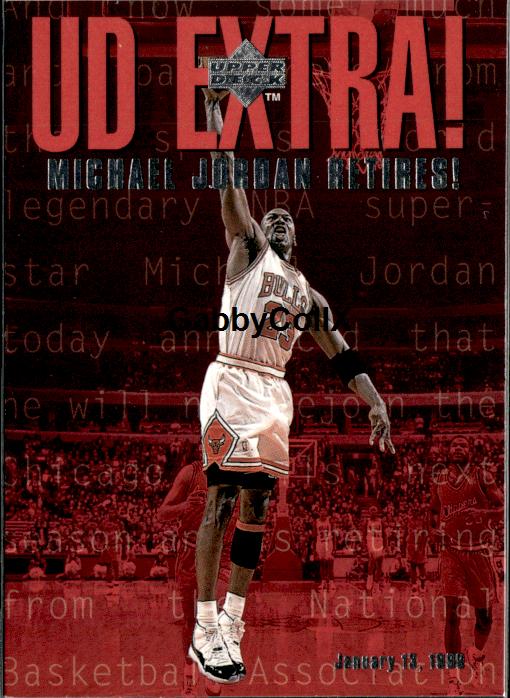 1998-99 Upper Deck #UDX Michael Jordan #ivby