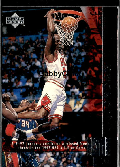 1997-98 Upper Deck #316 Michael Jordan #ivco