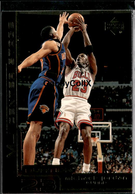 1999-00 Upper Deck Ovation #CS7 Michael Jordan MJ Center Stage #ivcx