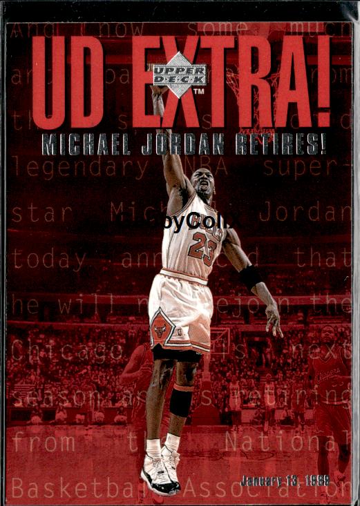 1998-99 Upper Deck #UDX Michael Jordan #ivdh