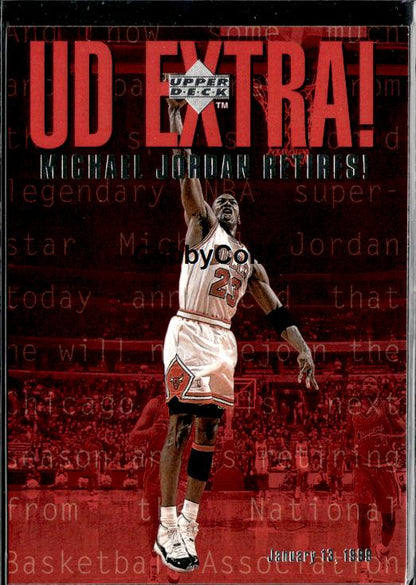 1998-99 Upper Deck #UDX Michael Jordan #ivdj