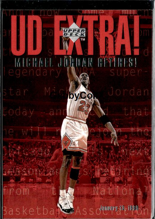 1998-99 Upper Deck #UDX Michael Jordan #ivdj