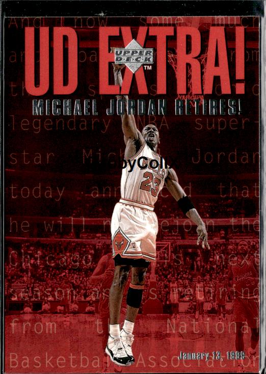1998-99 Upper Deck #UDX Michael Jordan #ivdn