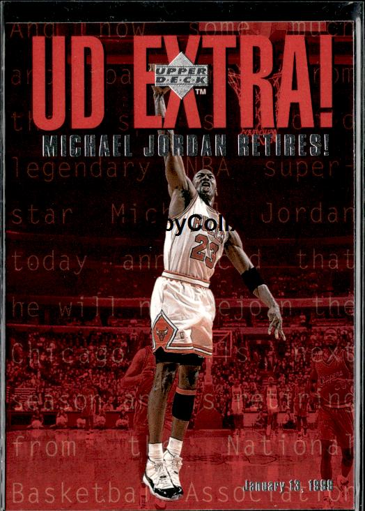 1998-99 Upper Deck #UDX Michael Jordan #ivdo
