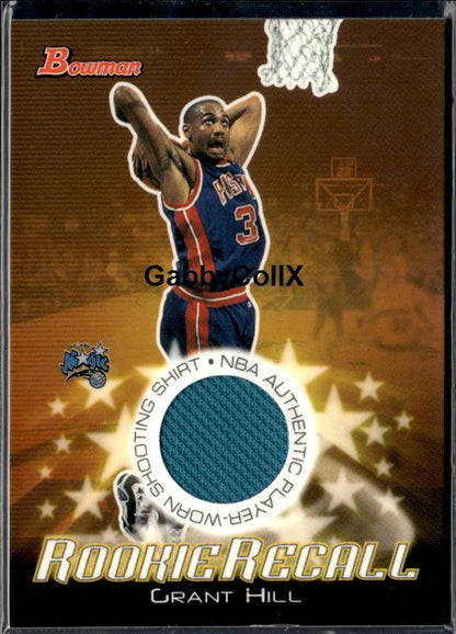 2003-04 Bowman #RRE-GH Grant Hill Rookie Recalls #ixnr