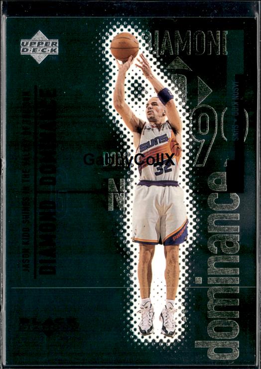 1998-99 Upper Deck Black Diamond #D21 Jason Kidd Diamond Dominance Emerald #/100 #ixqb