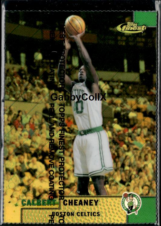 1999-00 Finest #174 Calbert Cheaney Gold Refractors #/100 #ixqr
