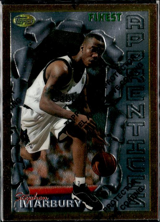 1996-97 Finest #62 Stephon Marbury #ixr2
