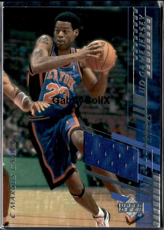 2000-01 Upper Deck #MA-H Marcus Camby UD Game Jerseys (Series Two) #ixrn