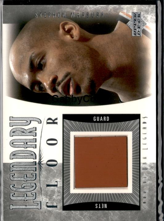 2000-01 Upper Deck Legends #SM-F Stephon Marbury Legendary Floor #ixro