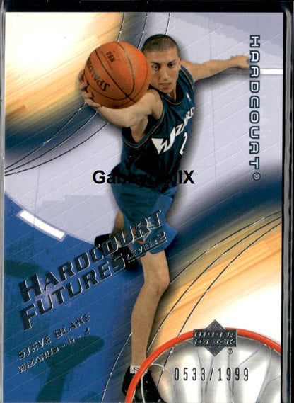 2003-04 Upper Deck Hardcourt #121 Steve Blake #/1999 #ixsz
