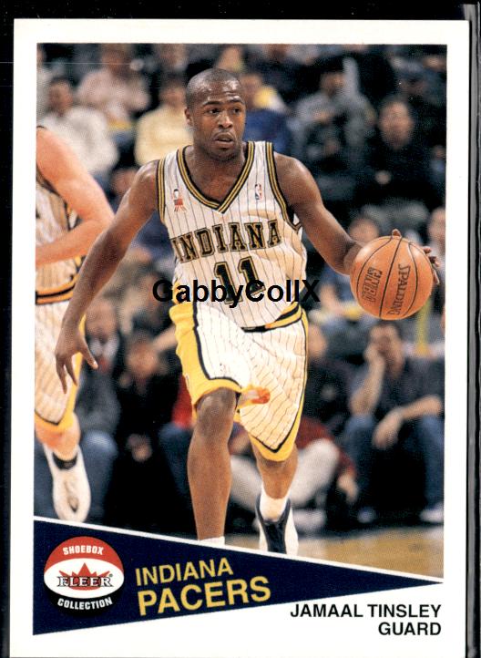 2001-02 Fleer Shoebox #172 Jamaal Tinsley #/2500 #ixt3