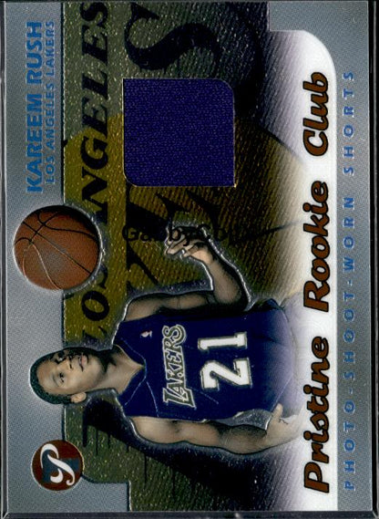 2002-03 Topps Pristine #PRC-KR Kareem Rush Rookie Club #ixta