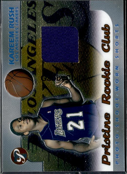 2002-03 Topps Pristine #PRC-KR Kareem Rush Rookie Club #ixta