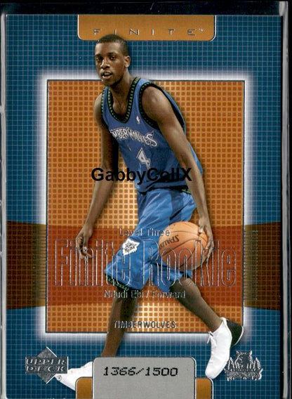 2003-04 Upper Deck Finite #218 Ndudi Ebi #/1500 #ixto