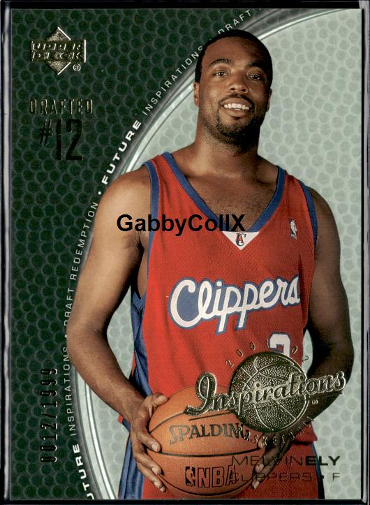 2001-02 Upper Deck Inspirations #171 Melvin Ely #/1999 #ixts